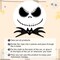 Halloween Cartoon Skull Trunk or Treat Car Decoration Halloween Jack and Sally Theme Party Decoration Halloween Car Archway Garage Decoration Banners Halloween Car Outdoor Party Decoration